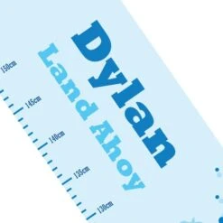 Personalised Pirate Height Chart -PERSONALISE STORE p0512m22 5