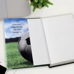 Personalised Football On This Day Book -PERSONALISE STORE p0512m85 2