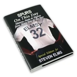 Personalised Spurs On This Day Book -PERSONALISE STORE p0512m93 2