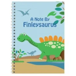 Personalised Dinosaur A5 Notebook 6 Personalised Dinosaur A5 Notebook -PERSONALISE STORE p0512t95 2