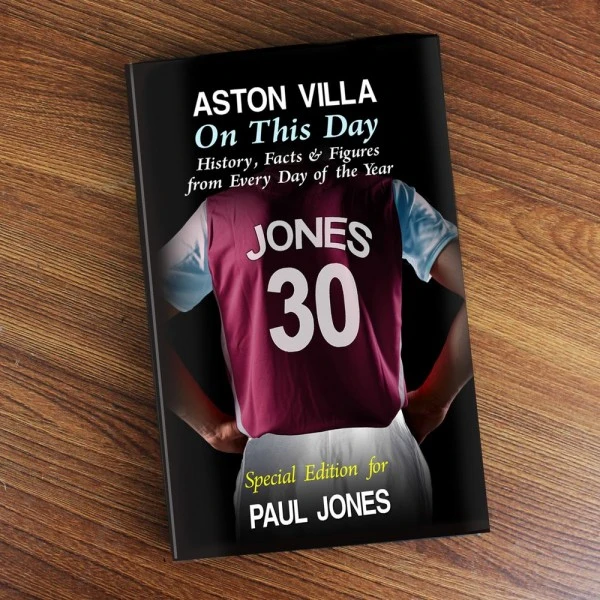 Personalised Aston Villa On This Day Book 3 Personalised Aston Villa On This Day Book - Image 3