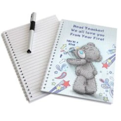 Personalised Me To You Teacher A5 Notebook -PERSONALISE STORE p0512v86 3