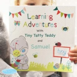 Personalised Tiny Tatty Teddy Learning Adventure Book 14 Personalised Tiny Tatty Teddy Learning Adventure Book -PERSONALISE STORE p0512y58 4