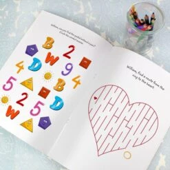 Personalised Wedding Activity Book With Stickers -PERSONALISE STORE p0512y66 9