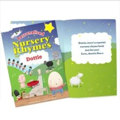 Personalised Nursery Rhyme Book -PERSONALISE STORE p0512y77 4