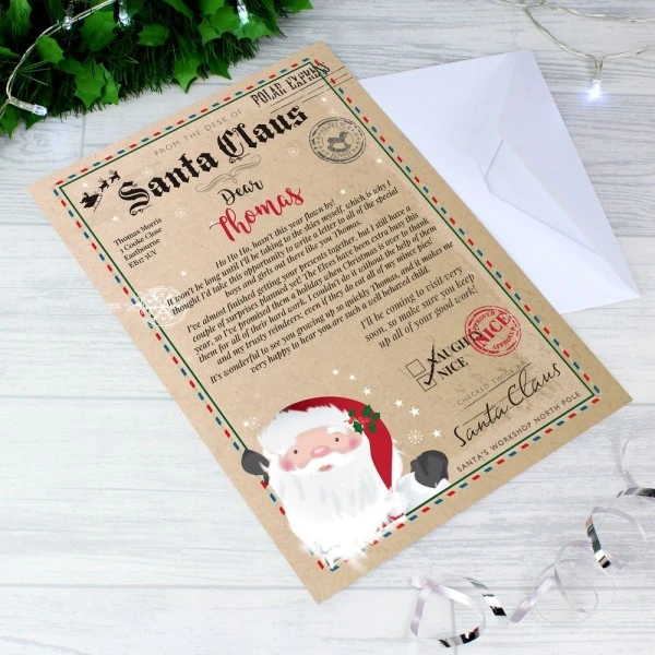 Personalised Santa Claus Letter 4 Personalised Santa Claus Letter - Image 4