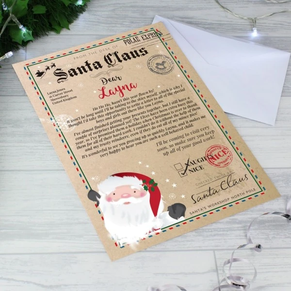 Personalised Santa Claus Letter 5 Personalised Santa Claus Letter - Image 5