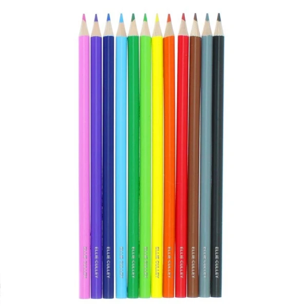 Personalised Pack Of 12 Colouring Pencils 2 Personalised Pack Of 12 Colouring Pencils - Image 2