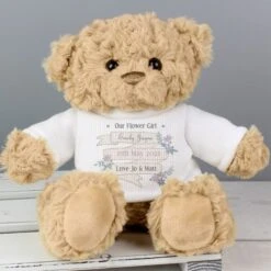 Personalised Garden Bloom Message Teddy Bear -PERSONALISE STORE p0710g27 3