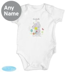 Personalised Tiny Tatty Teddy Cuddle Bug 0-3 Months Baby Vest -PERSONALISE STORE p0710g56 4