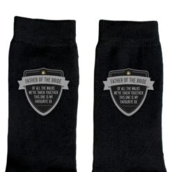 Personalised Classic Shield Men's Socks -PERSONALISE STORE p0710h47 3