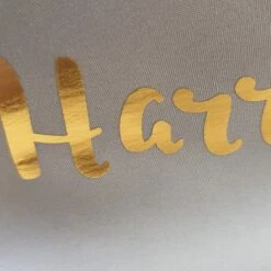 Personalised Gold Name Grey Toiletry Bag -PERSONALISE STORE p0710i30 4