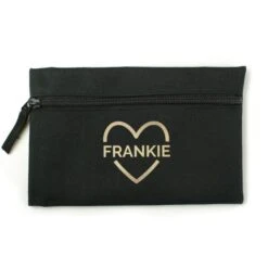 Personalised Gold Heart Black Pencil Case -PERSONALISE STORE p0710j27 4