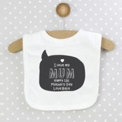 Personalised Speech Bubble Bib -PERSONALISE STORE p0710k30 4