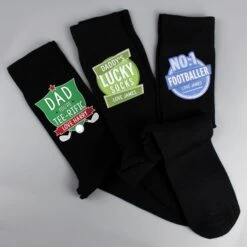 Personalised Tee-Rific Mens Socks -PERSONALISE STORE p0710k42 4