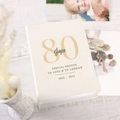 Personalised Big Birthday 6x4 Photo Album With Sleeves -PERSONALISE STORE p0710k75 3