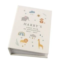 Personalised Safari Animals 6x4 Photo Album With Sleeves -PERSONALISE STORE p0710k76 4