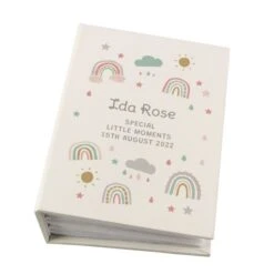 Personalised Rainbow 6x4 Photo Album With Sleeves -PERSONALISE STORE p0710k77 4