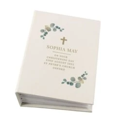 Personalised Botanical Cross 6x4 Photo Album With Sleeves -PERSONALISE STORE p0710k80 4