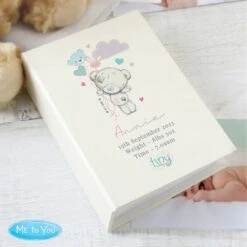 Personalised Tiny Tatty Teddy Pink 6x4 Photo Album With Sleeves -PERSONALISE STORE p0710k86 2
