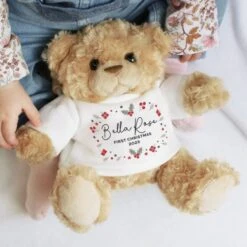 Personalised Christmas Teddy Bear -PERSONALISE STORE p0710l05 2