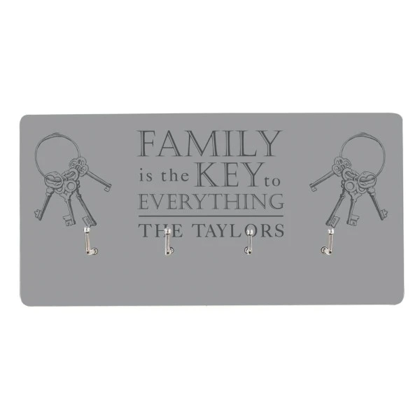 Personalised Family Key Hooks 2 Personalised Family Key Hooks - Image 2