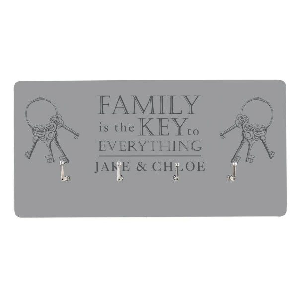 Personalised Family Key Hooks 4 Personalised Family Key Hooks - Image 4