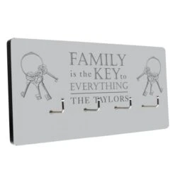 Personalised Family Key Hooks 10 Personalised Family Key Hooks -PERSONALISE STORE p071154 4