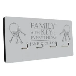 Personalised Family Key Hooks 11 Personalised Family Key Hooks -PERSONALISE STORE p071154 5