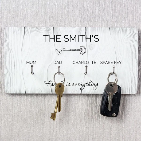 Personalised Key Hooks 1 Personalised Key Hooks