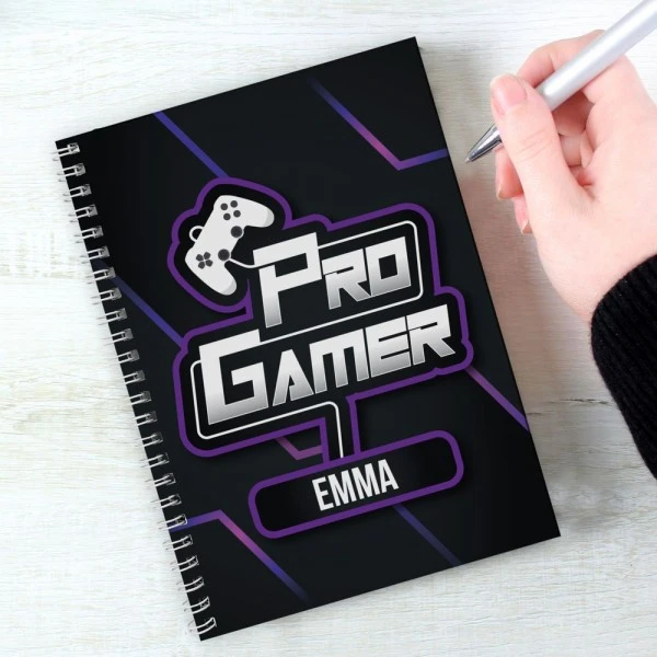 Personalised Pro Gamer A5 Notebook 2 Personalised Pro Gamer A5 Notebook - Image 2