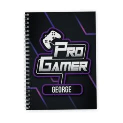 Personalised Pro Gamer A5 Notebook 9 Personalised Pro Gamer A5 Notebook -PERSONALISE STORE p0712a66 4
