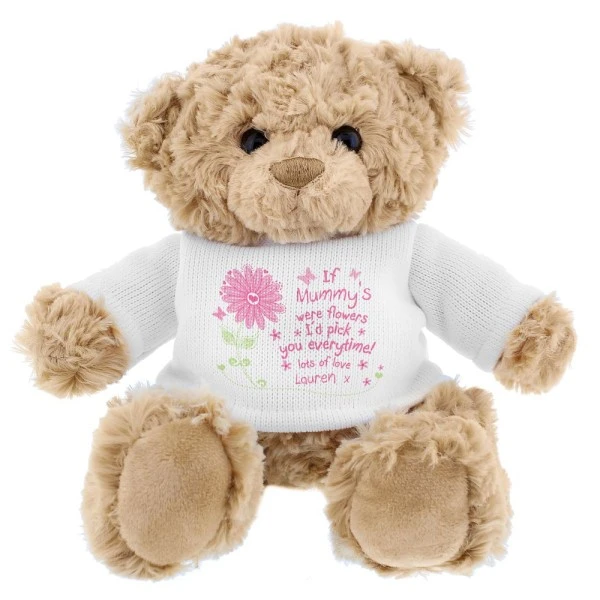 Personalised I'd Pick You Teddy Bear 4 Personalised I'd Pick You Teddy Bear - Image 4