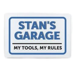 Personalised Garage Plaque