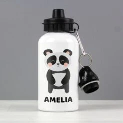 Personalised Panda Drinks Bottle -PERSONALISE STORE p0804a15 2