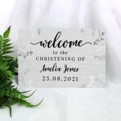 Personalised Welcome Metal Sign 8 Personalised Welcome Metal Sign -PERSONALISE STORE p0804a64 2