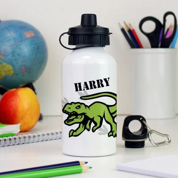 Personalised Dinosaur Drinks Bottle 1 Personalised Dinosaur Drinks Bottle