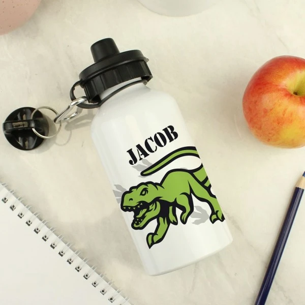 Personalised Dinosaur Drinks Bottle 3 Personalised Dinosaur Drinks Bottle - Image 3