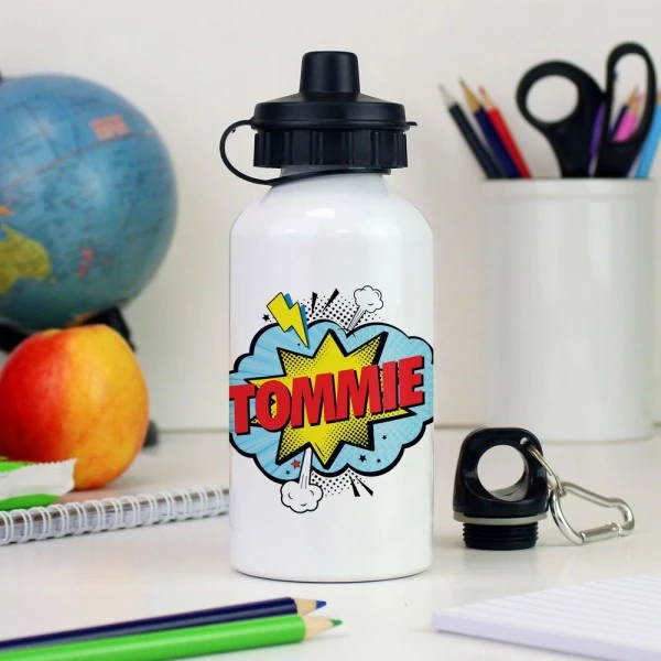 Personalised Superhero Drinks Bottle 1 Personalised Superhero Drinks Bottle