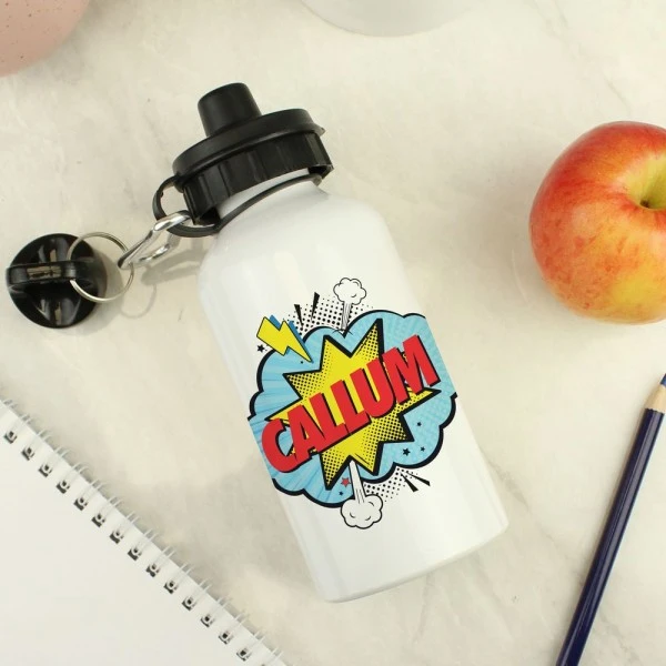 Personalised Superhero Drinks Bottle 3 Personalised Superhero Drinks Bottle - Image 3