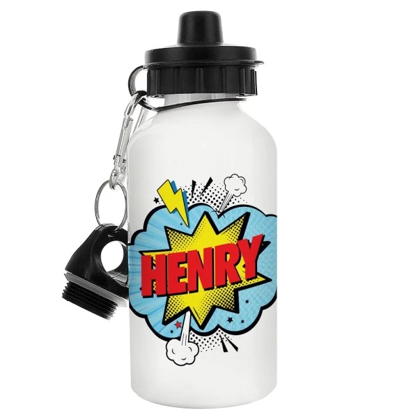 Personalised Superhero Drinks Bottle 5 Personalised Superhero Drinks Bottle - Image 5