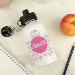 Personalised Flower Drinks Bottle 7 Personalised Flower Drinks Bottle -PERSONALISE STORE p0804a90 2