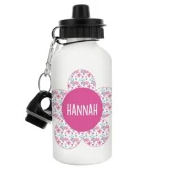 Personalised Flower Drinks Bottle 9 Personalised Flower Drinks Bottle -PERSONALISE STORE p0804a90 4