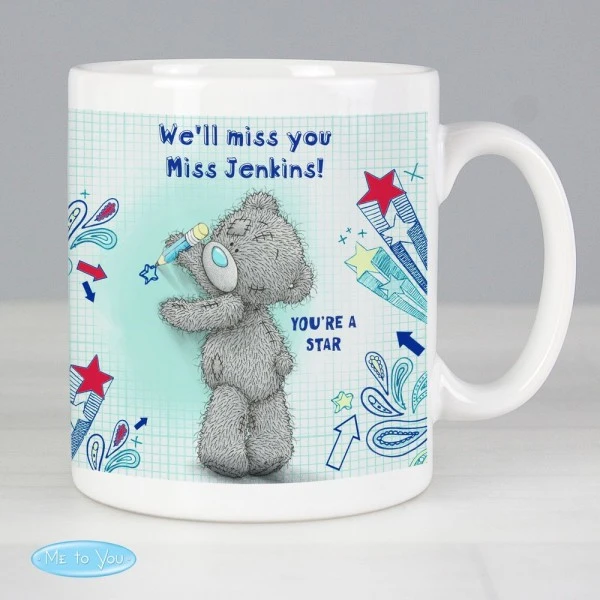 Personalised Me To You Teacher Mug 1 Personalised Me To You Teacher Mug