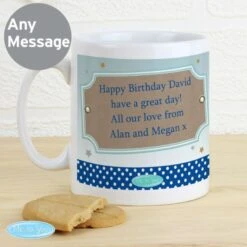 Personalised Me To You Birthday Big Age Male Mug -PERSONALISE STORE p0805f16 3