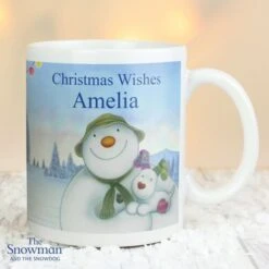 Personalised The Snowman And The Snowdog Mug -PERSONALISE STORE p0805f34 2