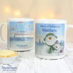 Personalised The Snowman And The Snowdog Mug -PERSONALISE STORE p0805f34 6