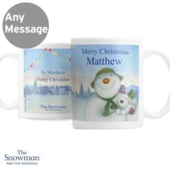 Personalised The Snowman And The Snowdog Mug -PERSONALISE STORE p0805f34 9
