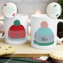 Personalised Woolly Hats Mug Set 11 Personalised Woolly Hats Mug Set -PERSONALISE STORE p0805f91 4