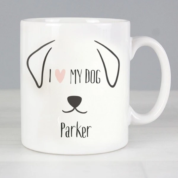 Personalised Dog Features Mug 1 Personalised Dog Features Mug